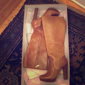 Tall Michael Kors Cognac boots
